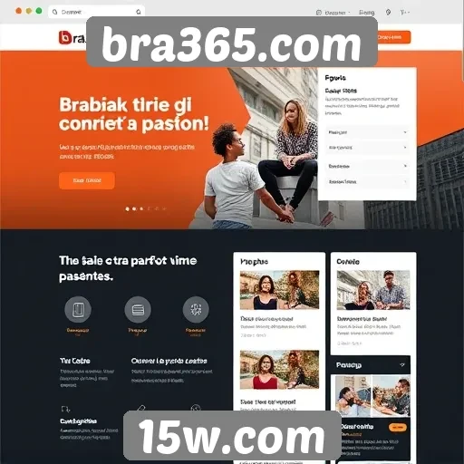 Exploração da interface do usuário no bra365.com